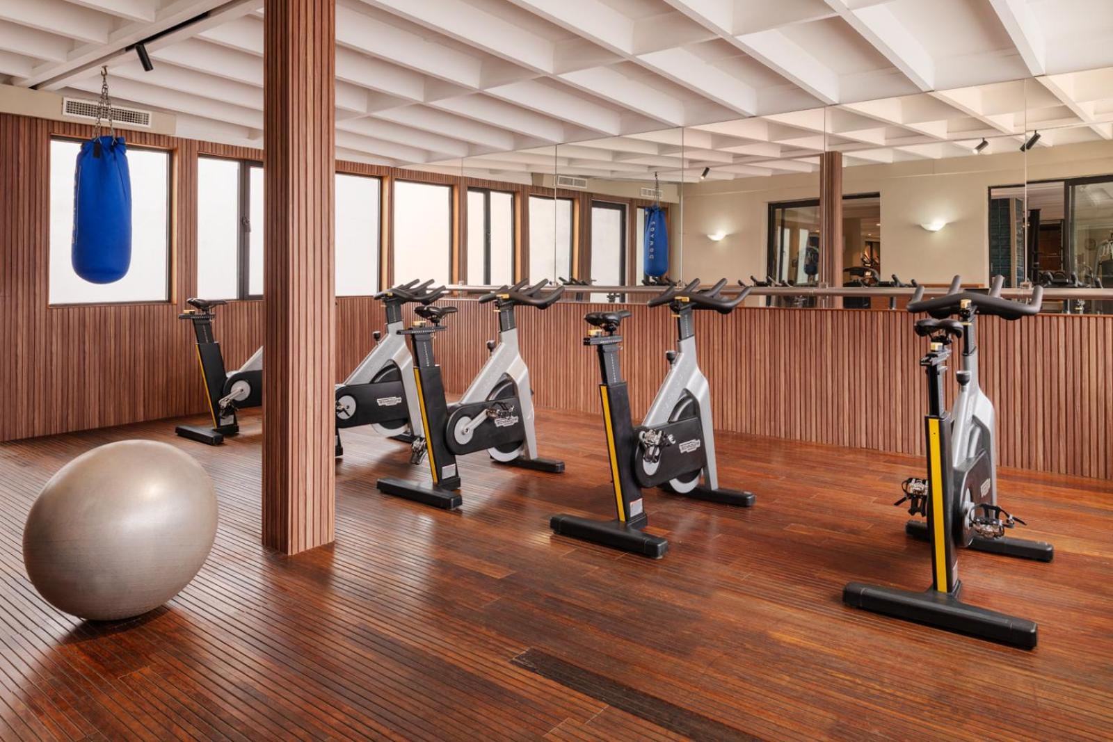 Hivernage Hotel & Spa Marraquexe Exterior foto The gym at the hotel