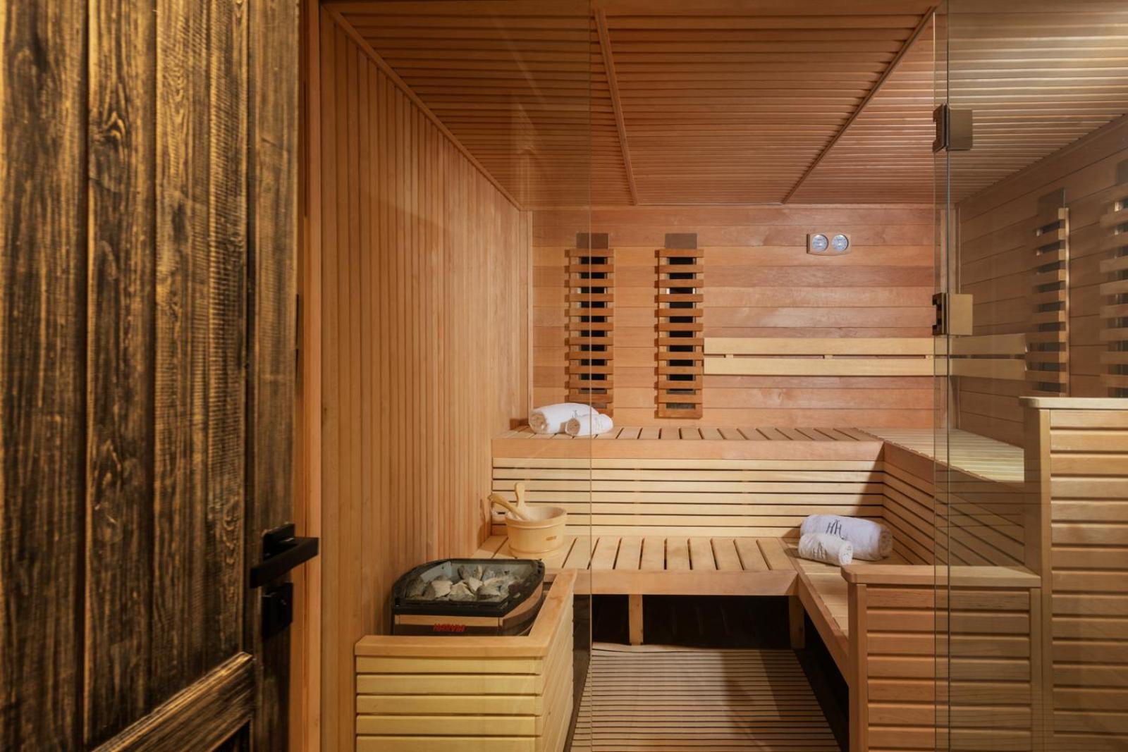 Hivernage Hotel & Spa Marraquexe Exterior foto A Finnish sauna