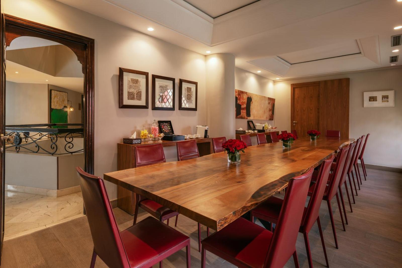 Hivernage Hotel & Spa Marraquexe Exterior foto The dining room