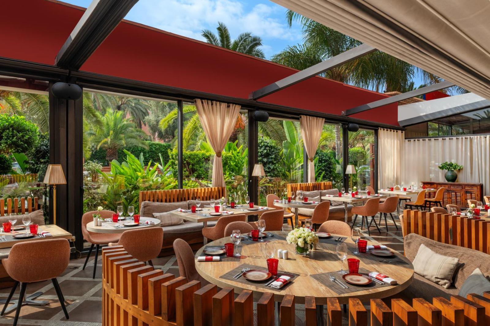 Hivernage Hotel & Spa Marraquexe Exterior foto The Deck
