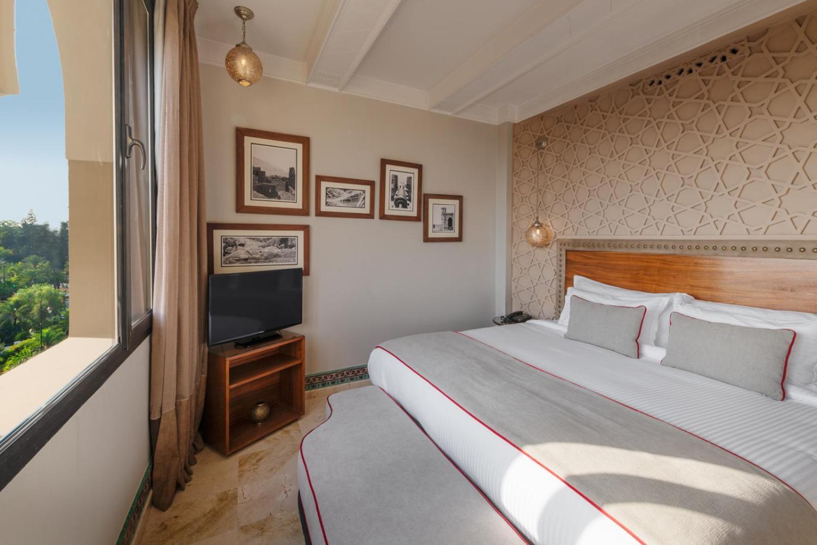 Hivernage Hotel & Spa Marraquexe Exterior foto A room at the hotel