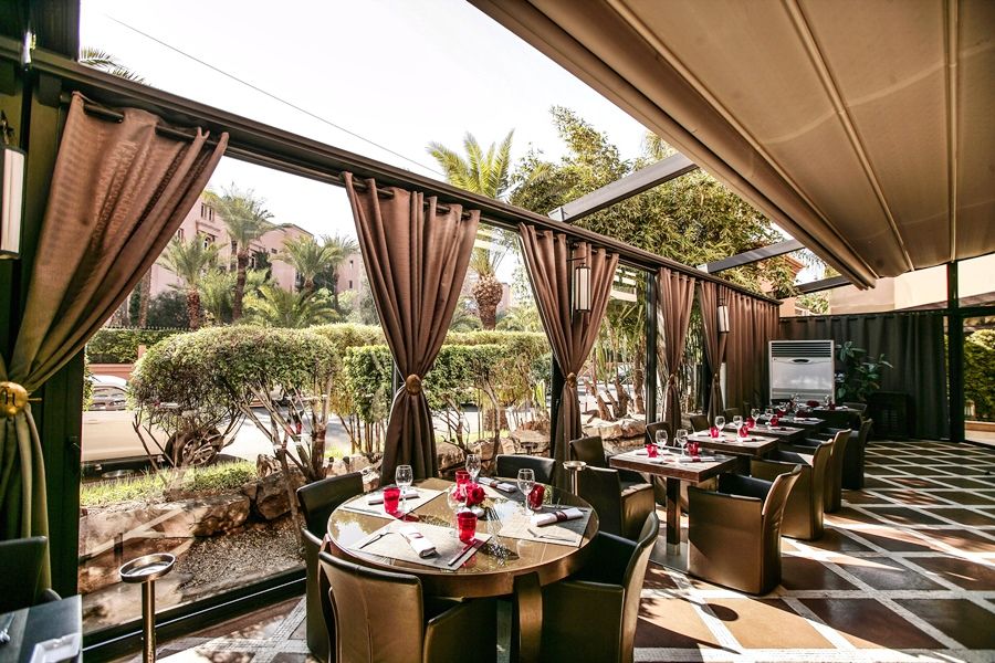 Hivernage Hotel & Spa Marraquexe Exterior foto The Terrace